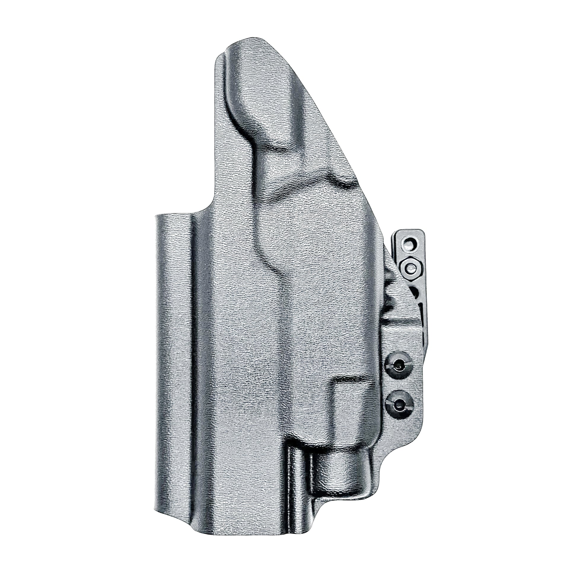 Precision-fit IWB inside the waistband holster for the Staccato HD P4.5 and Streamlight TLR-7 HL-X from Four Brothers. Designed for comfort and concealment.  