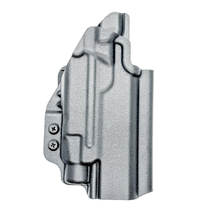 Precision-fit OWB Outside Waistband holster for the Staccato HD P4.5 and Streamlight TLR-7 HL-X from Four Brothers. Designed for comfort and concealment.  