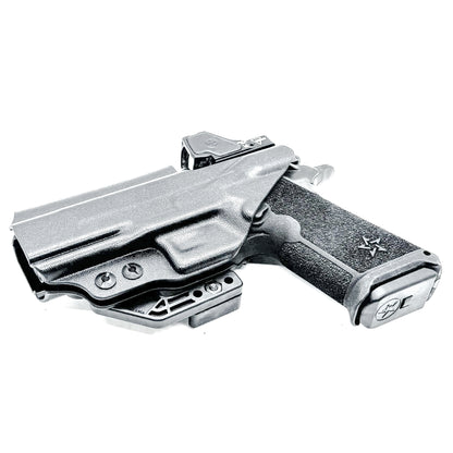 Precision-fit IWB inside the waistband holster for the Staccato HD P4 from Four Brothers. Slim, secure, and adjustable for optimal comfort and concealment.