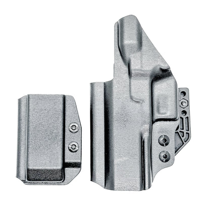 IWB holster combo for Staccato HD P4 and Glock 9MM mags. Includes mag carrier, Modwing, and Monoblock clips. Ships fast from the USA.