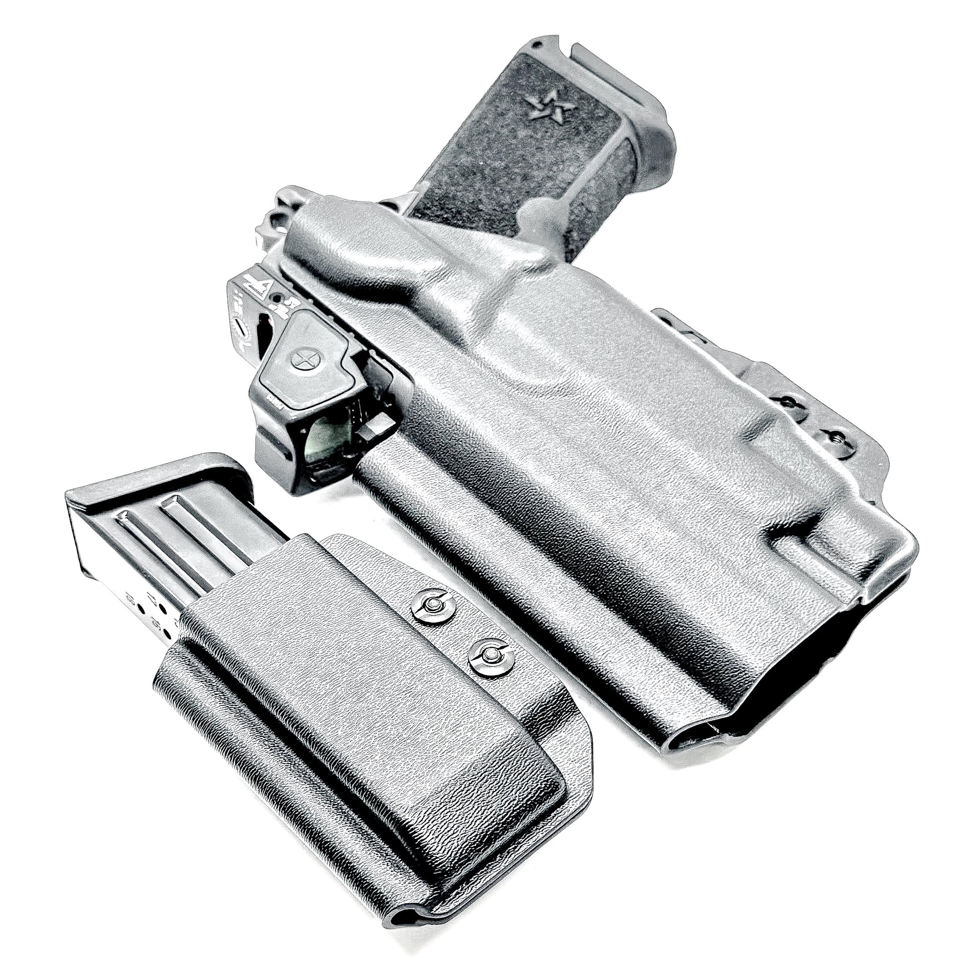 Four Brothers Staccato HD P4 & TLR-7 HL-X IWB Holster & Magazine Pouch IWB AIWB Inside Waistband Combo.