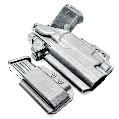 Four Brothers Staccato HD P4 & TLR-7 HL-X IWB Holster & Magazine Pouch IWB AIWB Inside Waistband Combo.