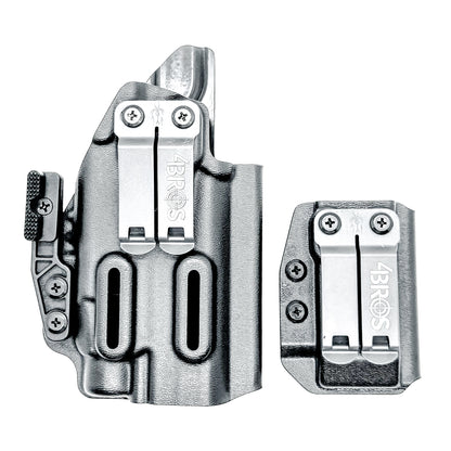 Four Brothers Staccato HD P4 & TLR-7 HL-X IWB Holster & Magazine Pouch IWB AIWB Inside Waistband Combo.