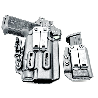 Four Brothers Staccato HD P4 & TLR-7 HL-X IWB Holster & Magazine Pouch IWB AIWB Inside Waistband Combo.