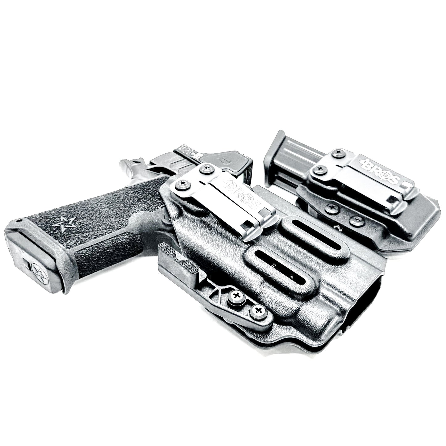 Four Brothers Staccato HD P4 & TLR-7 HL-X IWB Holster & Magazine Pouch IWB AIWB Inside Waistband Combo.