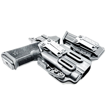 Four Brothers Staccato HD P4 & TLR-7 HL-X IWB Holster & Magazine Pouch IWB AIWB Inside Waistband Combo.