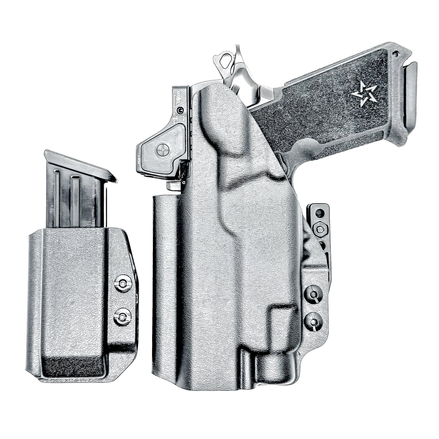 Four Brothers Staccato HD P4 & TLR-7 HL-X IWB Holster & Magazine Pouch IWB AIWB Inside Waistband Combo.