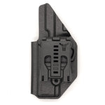 For the best, most comfortable, OWB, Kydex Outside Waistband Holster Designed to fit the Taurus G3 pistol, shop Four Brothers 4BROS holsters. Adjustable retention, high sweat guard, smooth edges, and minimal material for improved comfort and concealment. Made in the USA 