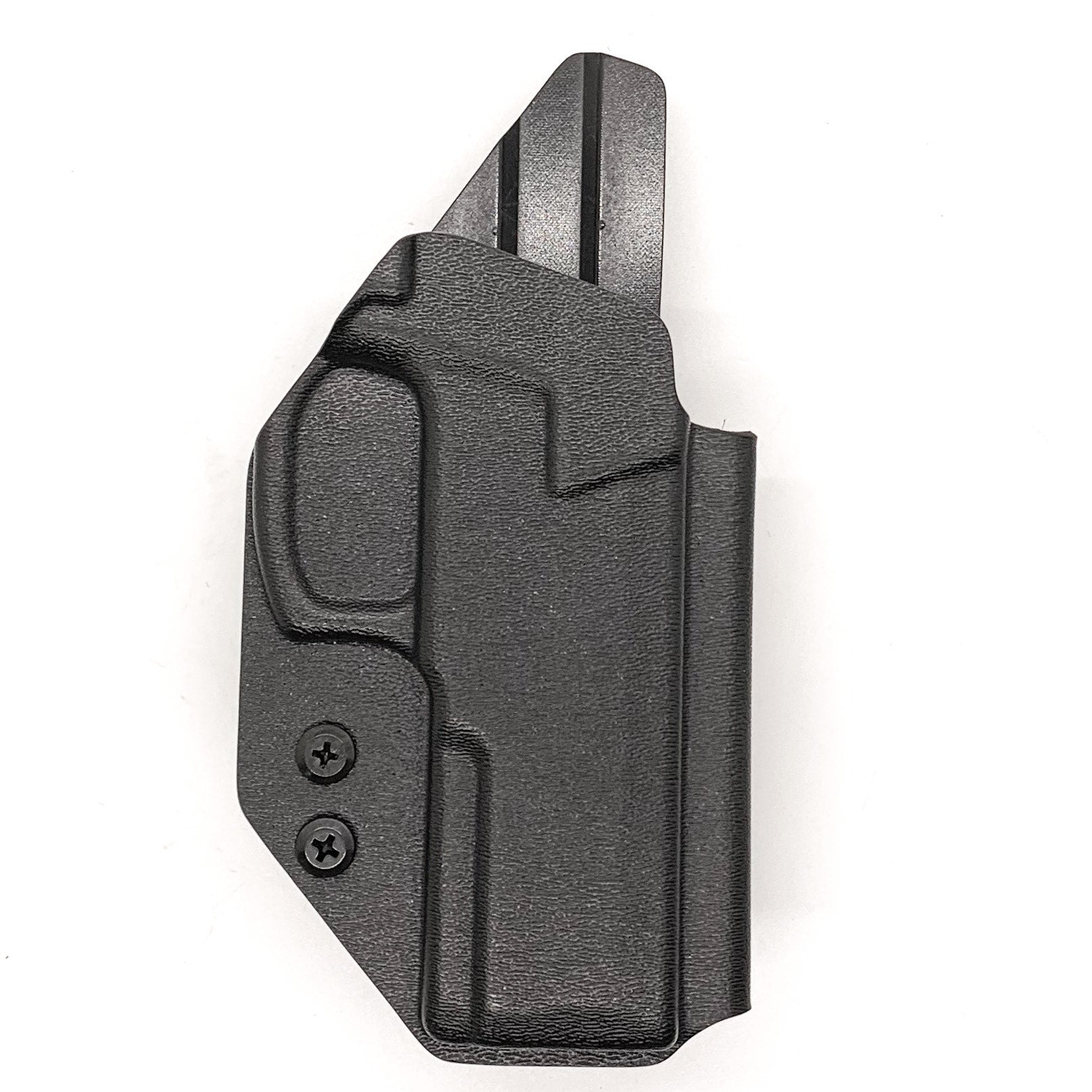 For the best, most comfortable, OWB, Kydex Outside Waistband Holster Designed to fit the Taurus G3 pistol, shop Four Brothers 4BROS holsters. Adjustable retention, high sweat guard, smooth edges, and minimal material for improved comfort and concealment. Made in the USA 