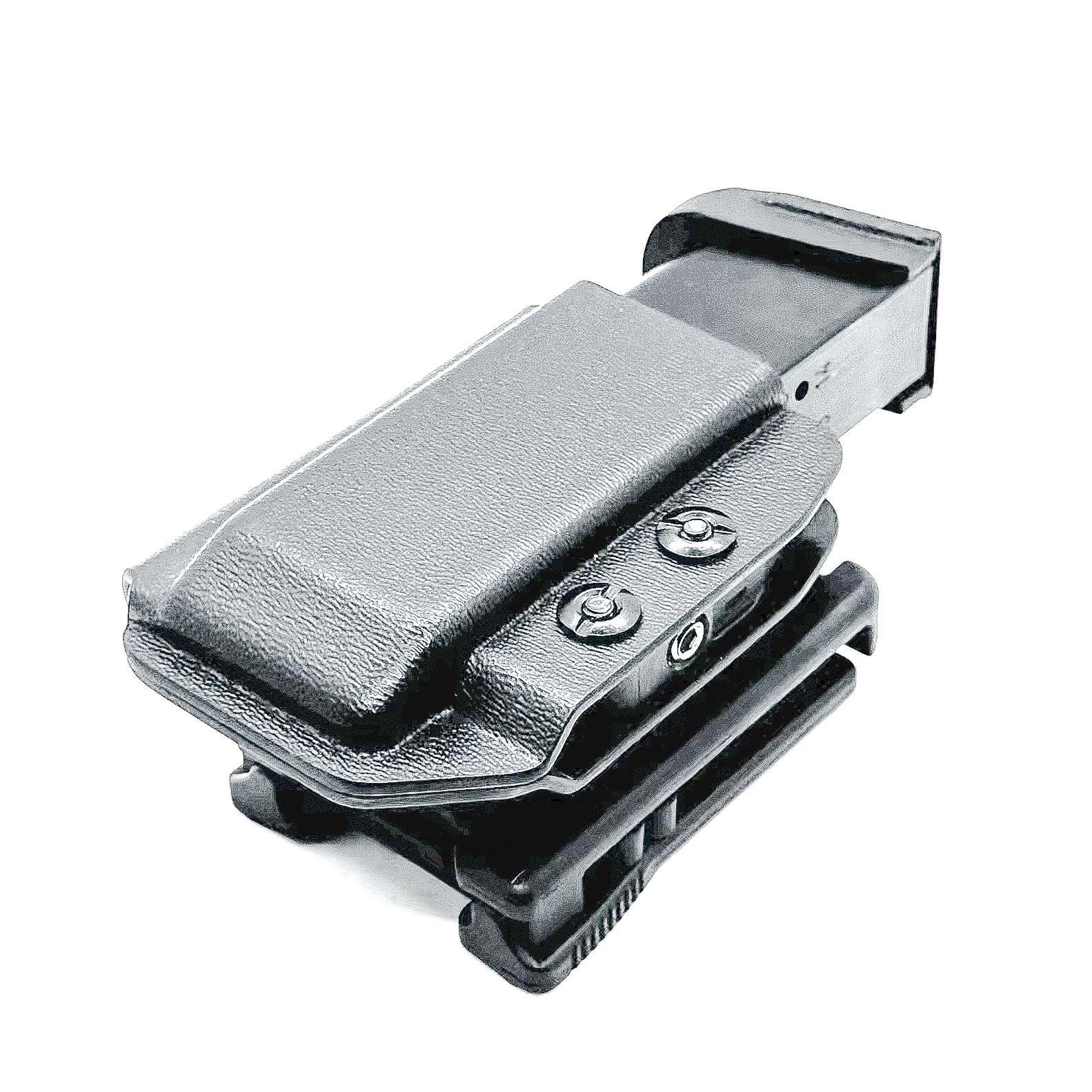 Black Kydex OWB Outside Waistband magazine holster or pouch for Taurus GX4 from Four Brothers Holsters. 4BROS Magazine carriers are made in the USA!
