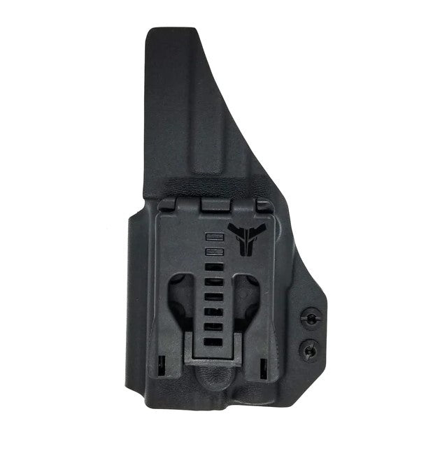 To change the belt attachment from your 4Bros holster or magazine carrier, shop Four Brothers Holsters. The best customer service in the world.