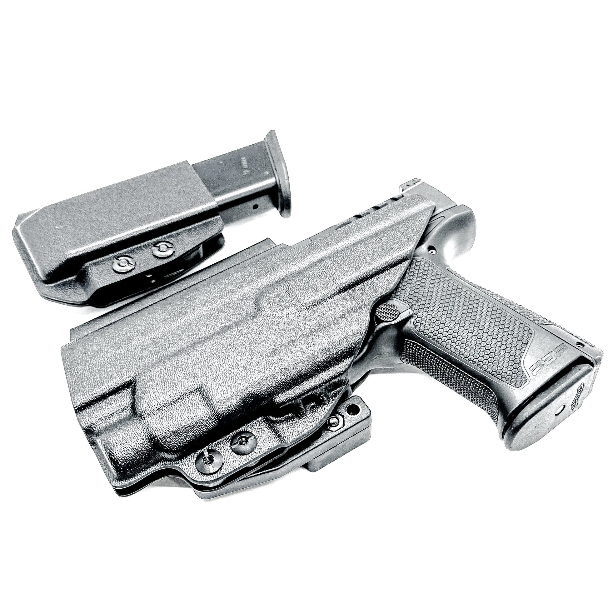 Walther PDP 4 inch and Streamlight TLR-7 HL-X IWB holster and magazine carrier combo