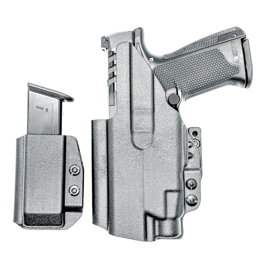 Walther PDP 4 inch and Streamlight TLR-7 HL-X IWB holster and magazine carrier combo