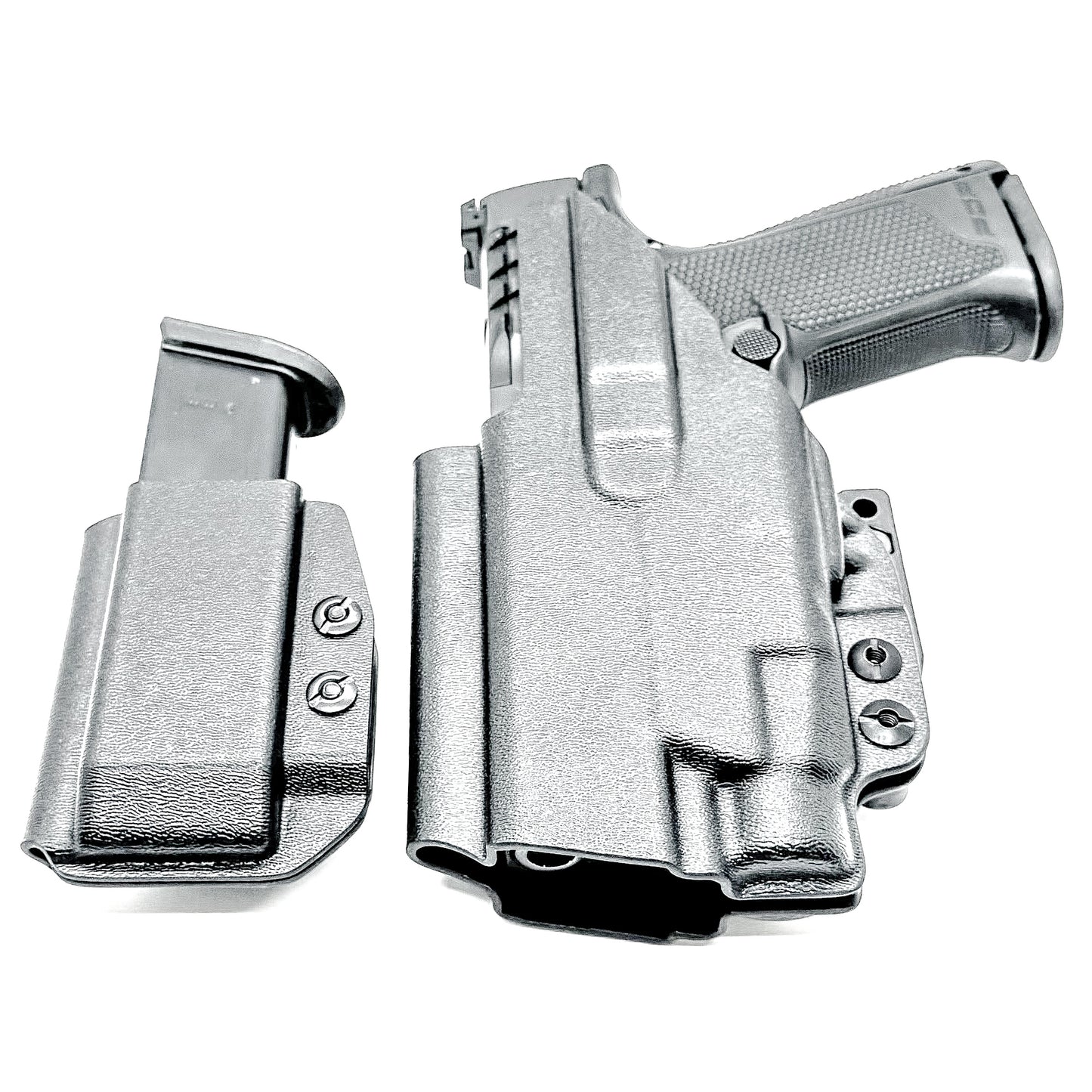 Walther PDP 4 inch and Streamlight TLR-7 HL-X IWB holster and magazine carrier combo
