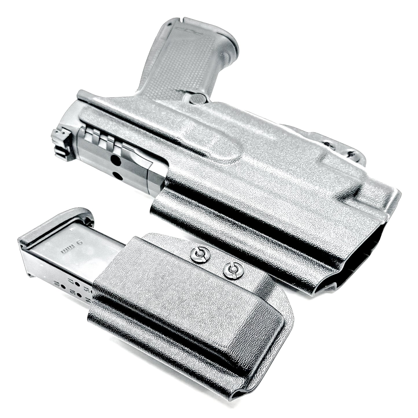 Walther PDP 4 inch and Streamlight TLR-7 HL-X IWB holster and magazine carrier combo