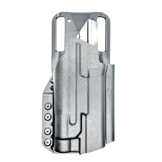 Outside Waistband light duty and competition style holster for the Walther PDP 4.5" pistol and Streamlight TLR-1 HL