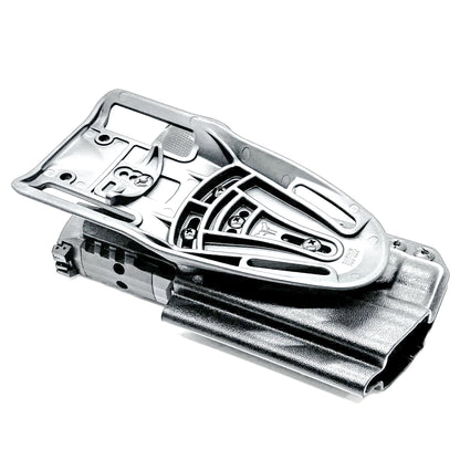 Outside Waistband light duty and competition style holster for the Walther PDP 4.5" pistol and Streamlight TLR-1 HL
