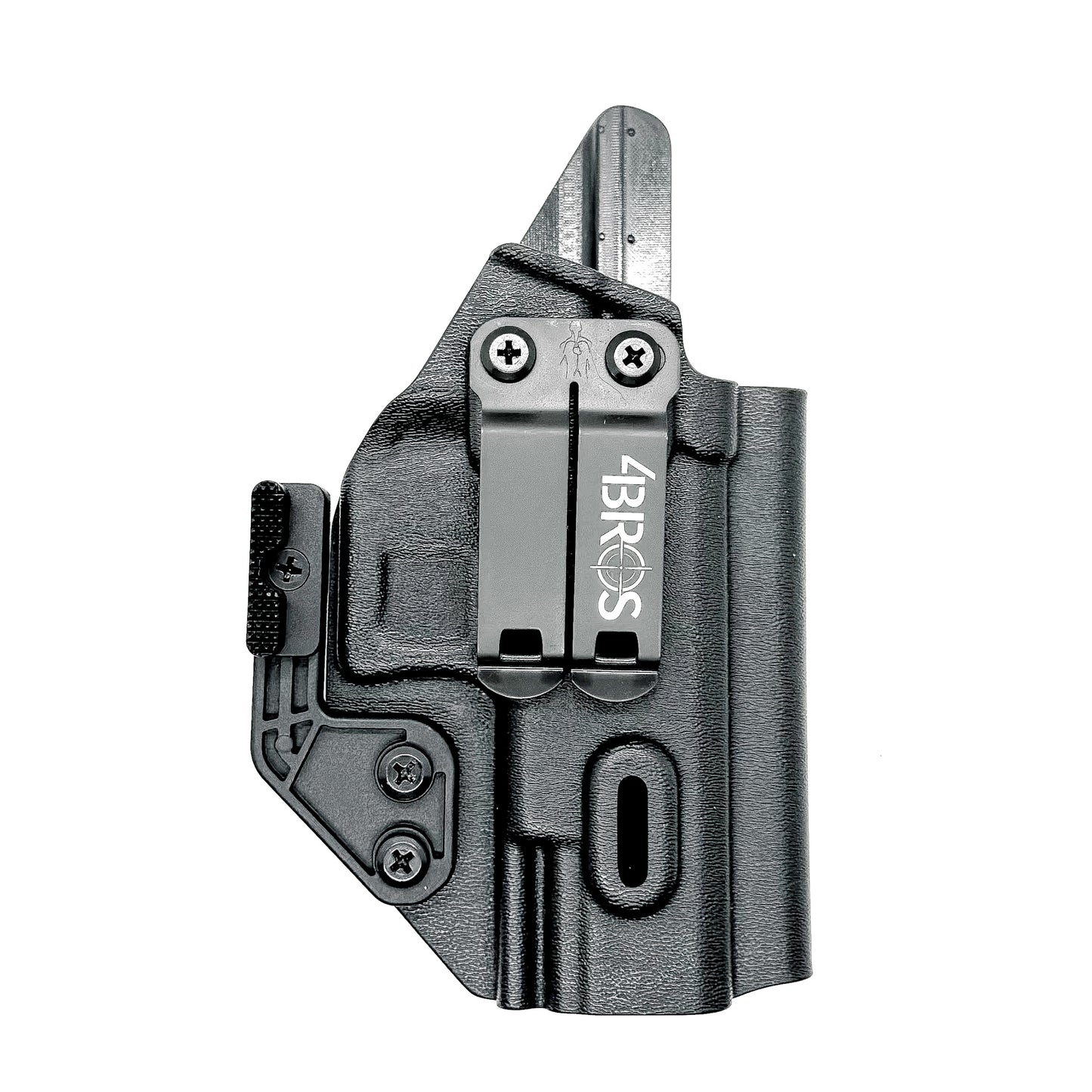 For the best, most comfortable, AIWB, IWB, Concealed Kydex Inside Waistband Holster for the Walther PDP 4" Full Size pistol, shop Four Brothers 4BROS holsters