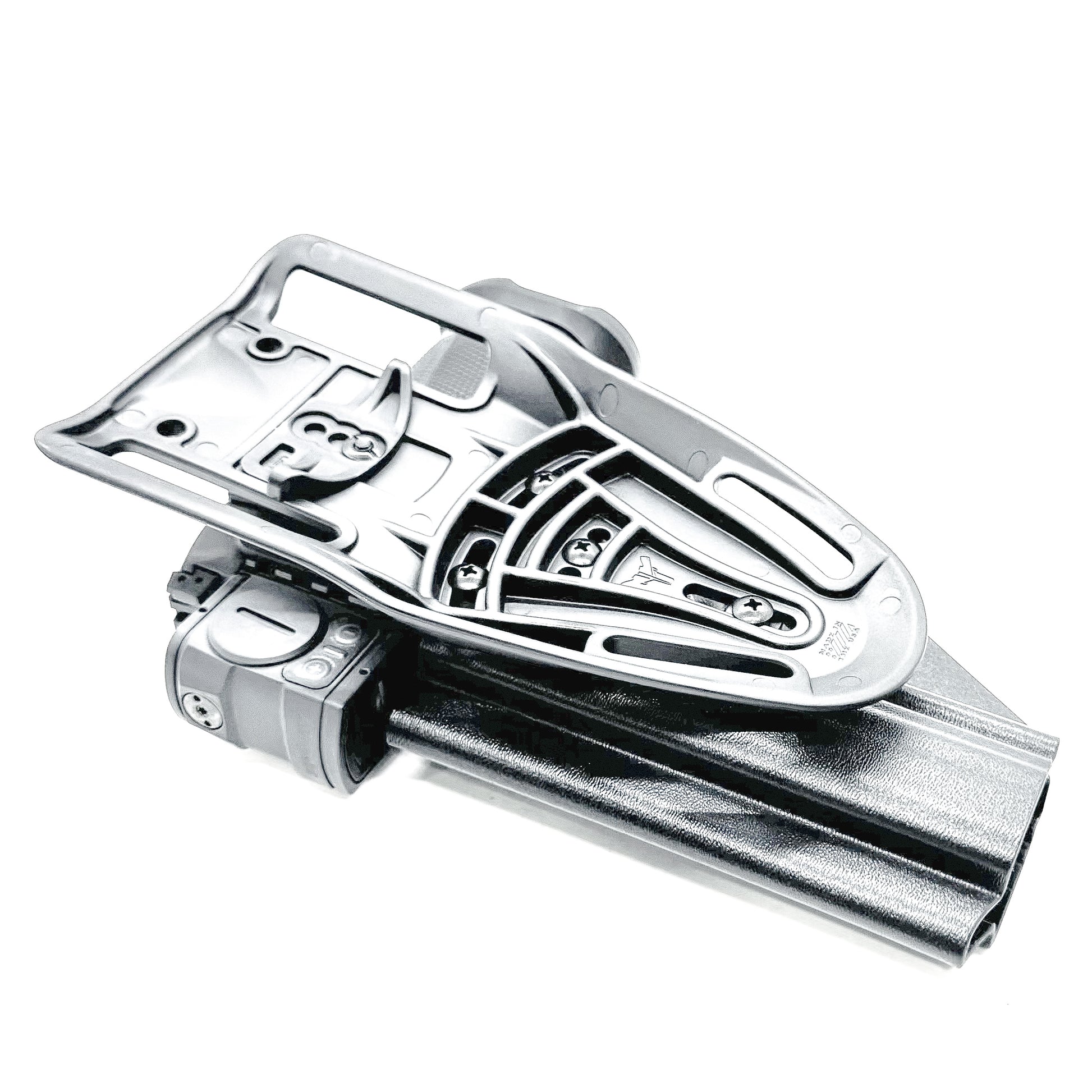 Walther Pro-X / PDP Pro-X PMM 4.6" Duty & Competition OWB Holster. Red dot ready, PMM compensator fit, Blade-Tech drop offset, .093" thermoplastic, Made in USA.