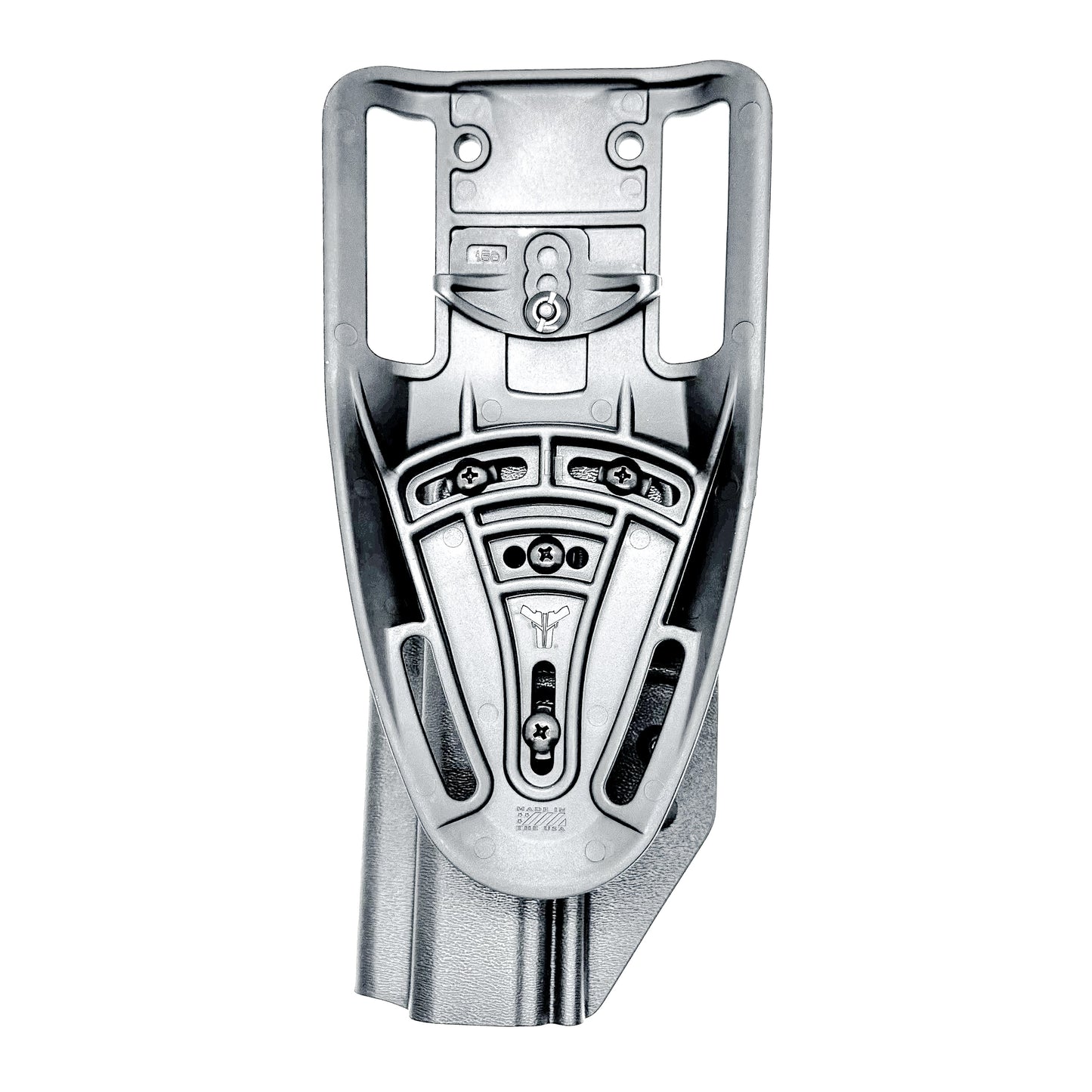 Walther Pro-X / PDP Pro-X PMM 4.6" Duty & Competition OWB Holster. Red dot ready, PMM compensator fit, Blade-Tech drop offset, .093" thermoplastic, Made in USA.