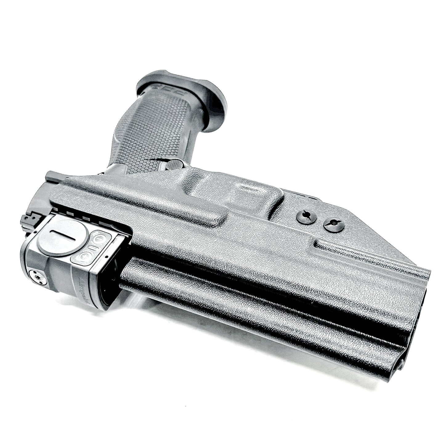 Black Inside Waistband (IWB) holster for  the Walther Pro-X PMM Full Size 4.6" and the PDP Pro-X PMM Compact 4.6"