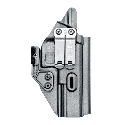 Black Inside Waistband (IWB) holster for  the Walther Pro-X PMM Full Size 4.6" and the PDP Pro-X PMM Compact 4.6"