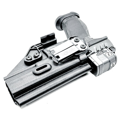 Black Inside Waistband (IWB) holster for  the Walther Pro-X PMM Full Size 4.6" and the PDP Pro-X PMM Compact 4.6"