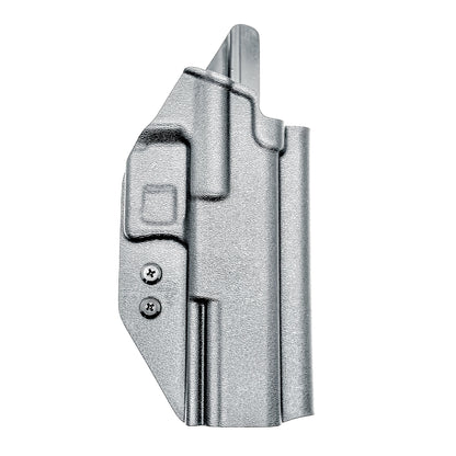 Walther Pro-X PMM 4.6" OWB holster with red dot cut — kydex outside waistband holster