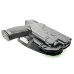 For the best outside waistband OWB Kydex duty or competition style holster designed to fit the Walther PDP 4.5" Full-Size pistol with the Streamlight TLR-8 mounted on the firearm, shop Four Brothers Holsters. Cut for red dot sights, adjustable retention, and open muzzle for threaded barrel or compensator