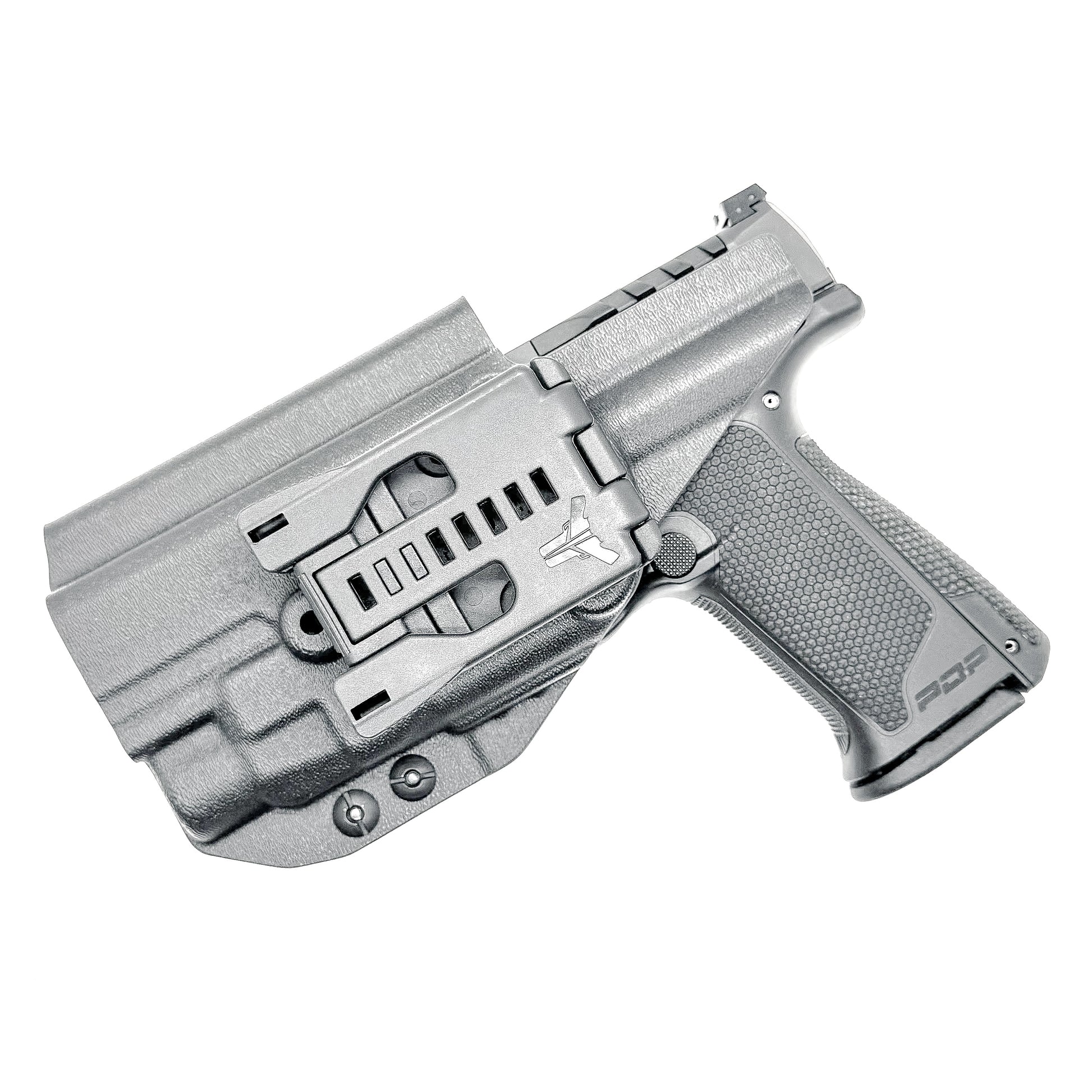 The Best Outside Waistband OWB Kydex Duty & Competition holster for the Walther PDP 4.5" pistol & Streamlight TLR-7 HL-X, X, & A, from Four Brothers Holsters