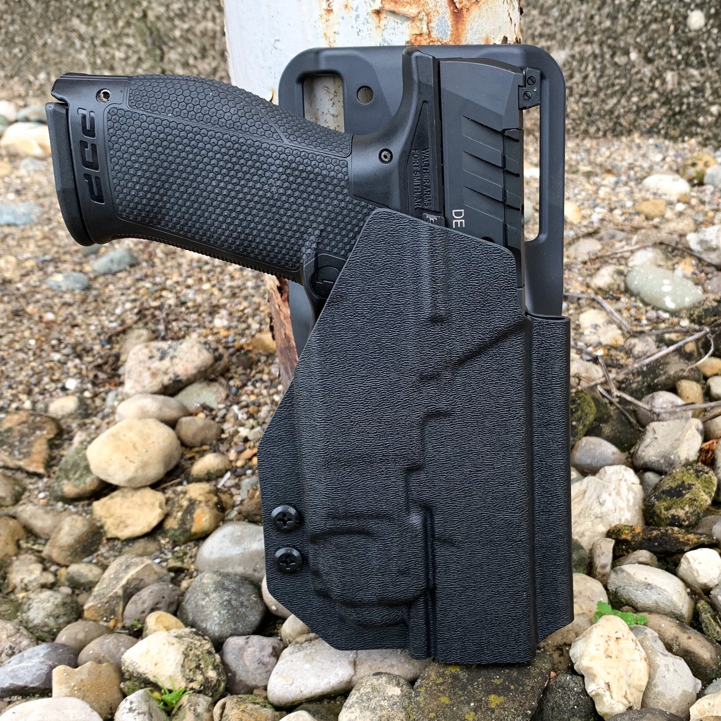 For the best outside waistband Walther PDP 4.5" Full-Size pistol & Streamlight TLR-8 Duty & Competition Style Kydex Holster, shop Four Brothers Holsters. 