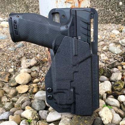 For the best outside waistband Walther PDP 4.5" Full-Size pistol & Streamlight TLR-8 Duty & Competition Style Kydex Holster, shop Four Brothers Holsters. 