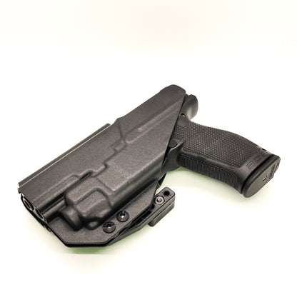 For the best concealed carry Inside Waistband IWB AIWB Holster designed to fit the Walther PDP 4.5" Full-Size pistol with the Streamlight TLR-8 mounted on the firearm, shop Four Brothers Holsters. Cut for red dot sight, full sweat guard, adjustable retention & open muzzle for threaded barrels & compensators.