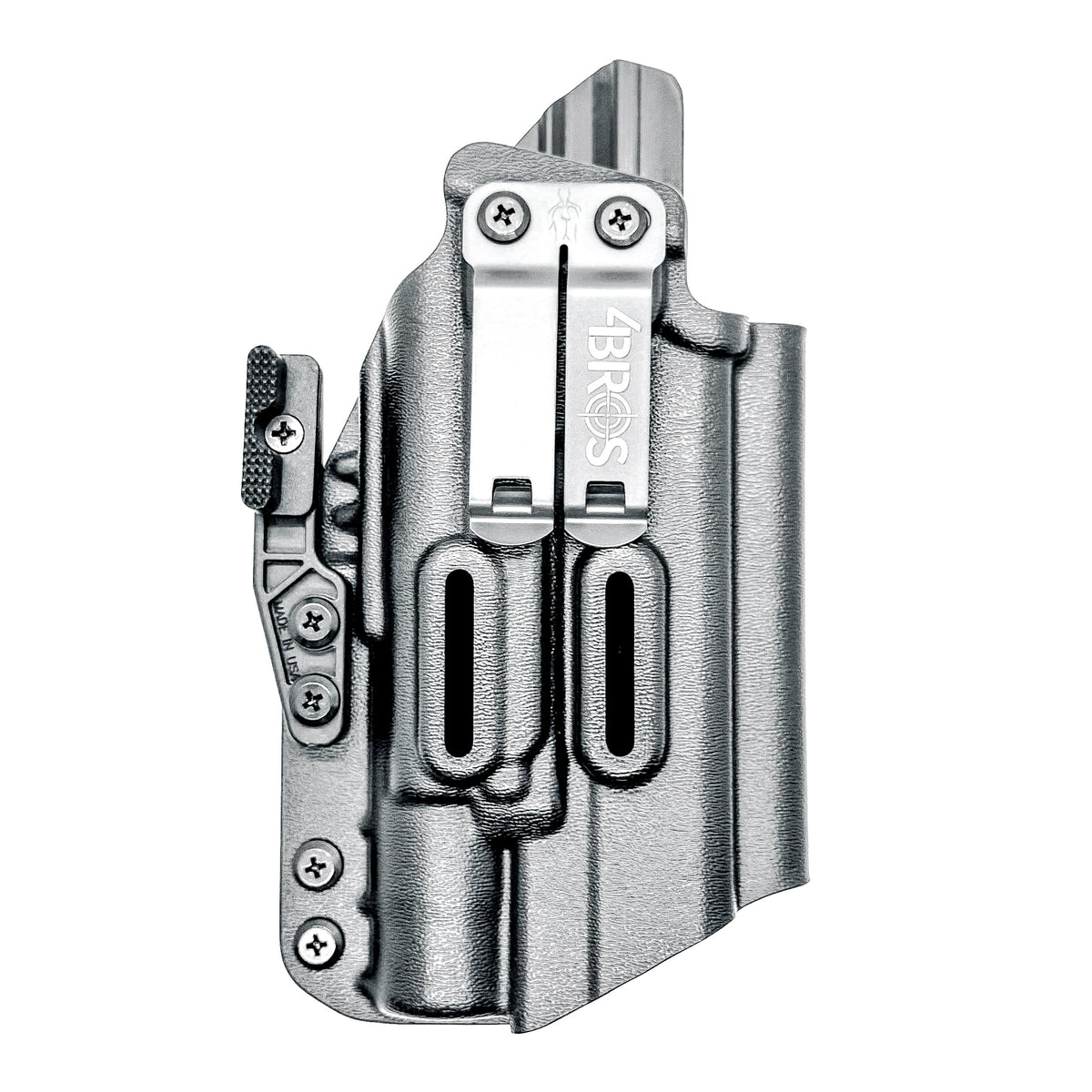 Inside Waistband (IWB) holster for the Walther PDP 4.5" & 4.6” Full-Size & Pro SD pistols equipped with SureFire X300 weapon light. Made in USA.