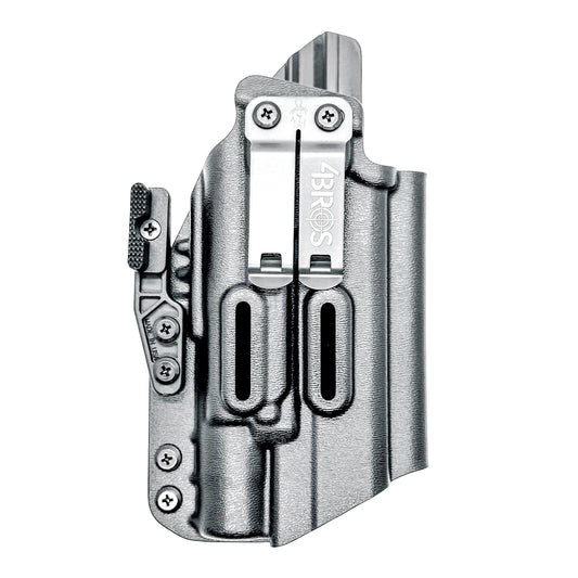 Inside Waistband (IWB) holster for the Walther PDP 4.5" & 4.6” Full-Size & Pro SD pistols equipped with SureFire X300 weapon light. Made in USA.
