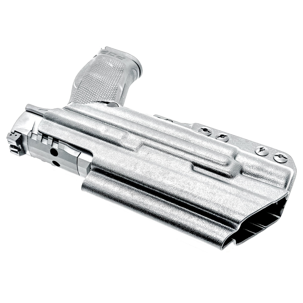 Inside Waistband (IWB) holster for the Walther PDP 4.5" & 4.6” Full-Size & Pro SD pistols equipped with SureFire X300 weapon light. Made in USA.