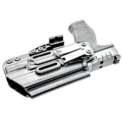 Inside Waistband (IWB) holster for the Walther PDP 4.5" & 4.6” Full-Size & Pro SD pistols equipped with SureFire X300 weapon light. Made in USA.