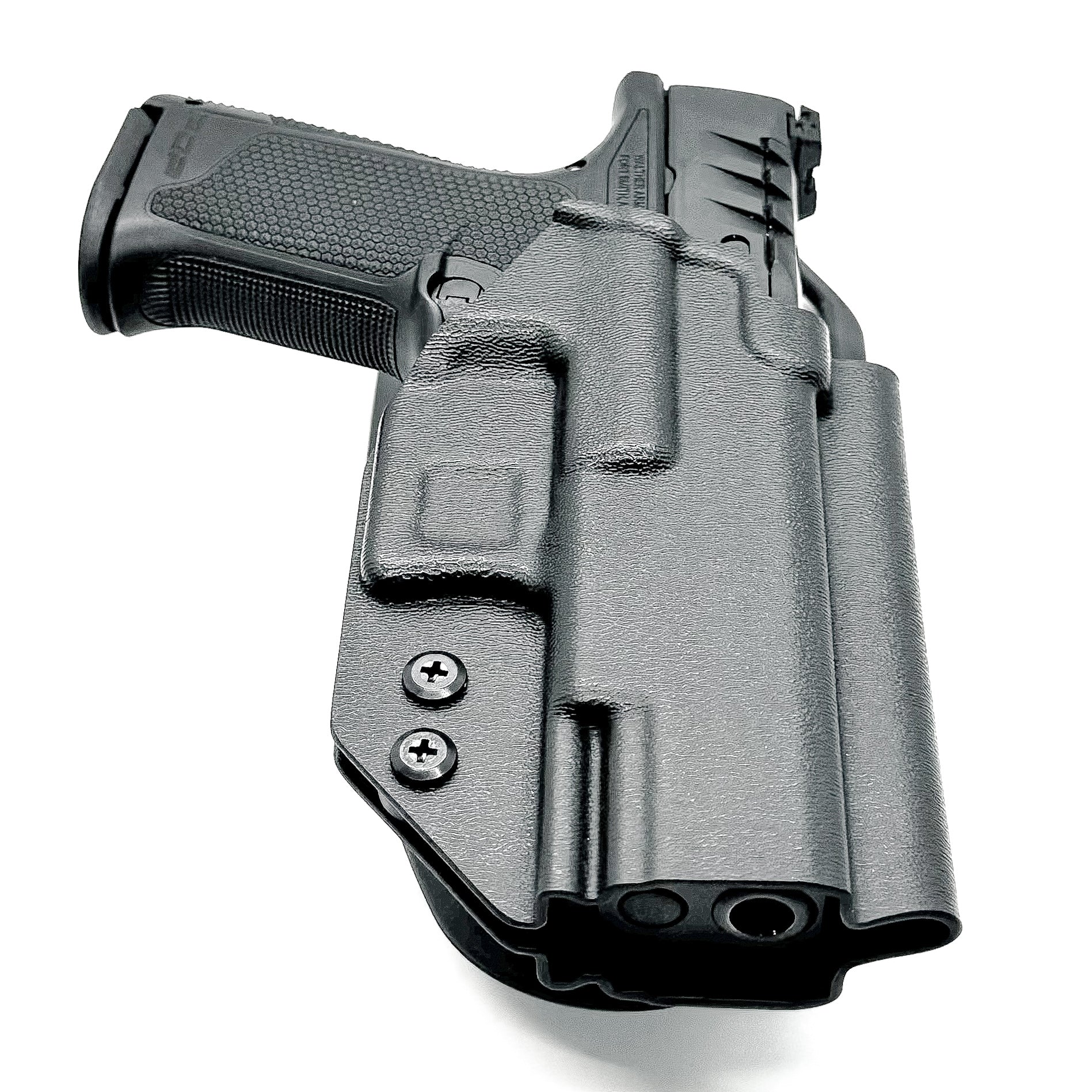 For the best OWB Walther PDP 4" Full-Size, Compact 4", PDP F Series 4", and PDP F Series 3.5" pistols Competition Holster, shop Four Brothers 4BROS Holsters. 