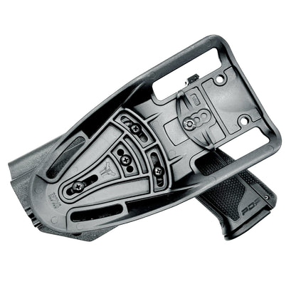 For the best OWB Walther PDP 4" Full-Size, Compact 4", PDP F Series 4", and PDP F Series 3.5" pistols Competition Holster, shop Four Brothers 4BROS Holsters. 