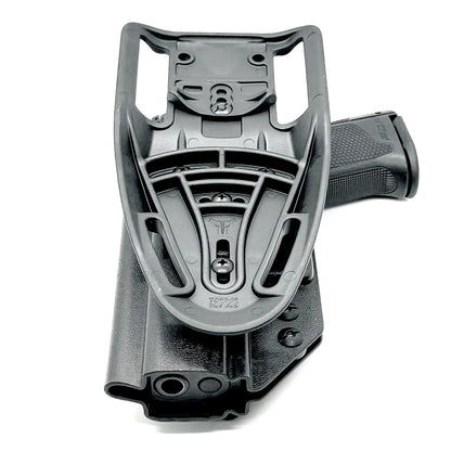 For the best OWB Walther PDP 4" Full-Size, Compact 4", PDP F Series 4", and PDP F Series 3.5" pistols Competition Holster, shop Four Brothers 4BROS Holsters. 
