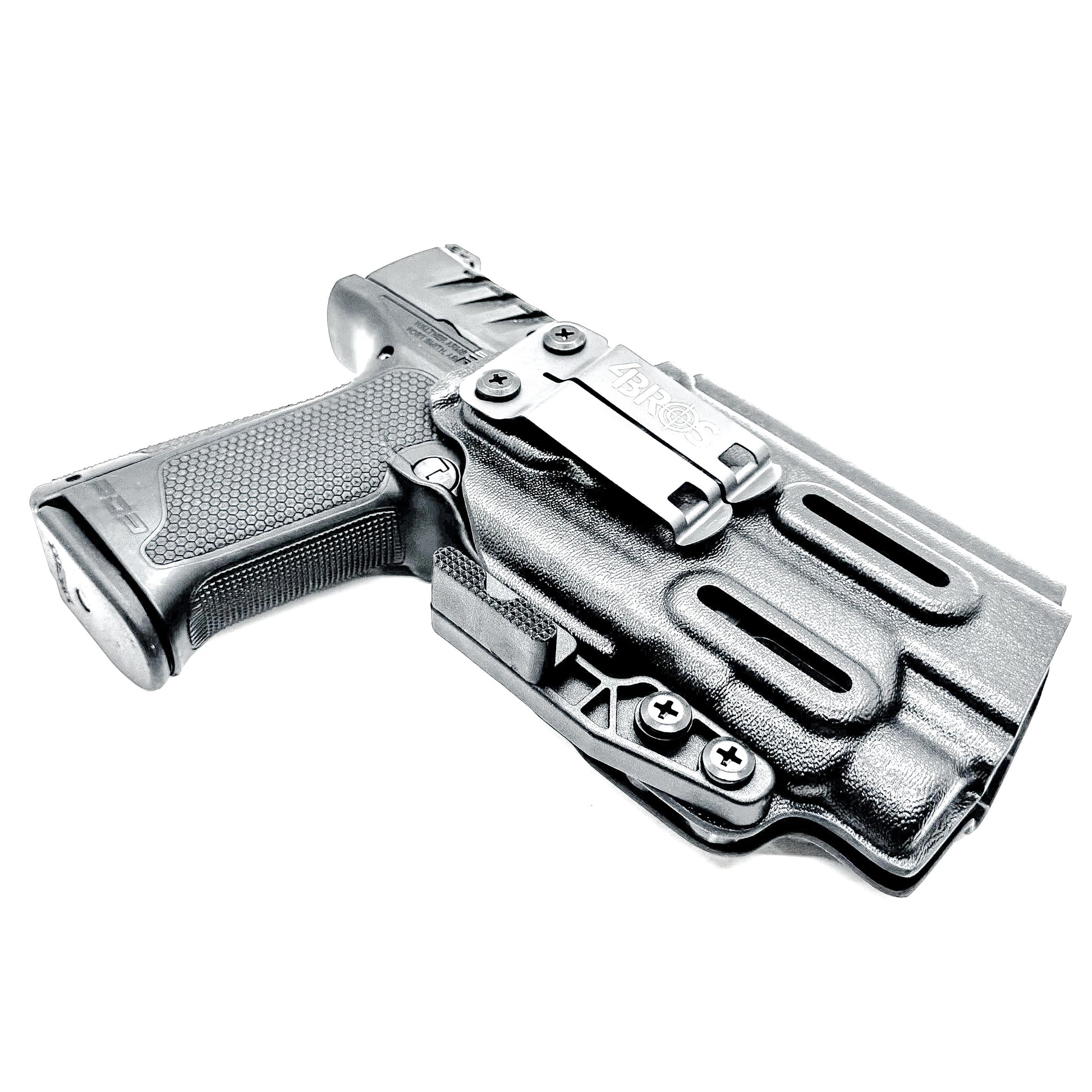 For the best IWB Kydex Inside Waistband Holster for the Walther PDP 4" Full-Size & Compact pistol & Streamlight TLR-7X, A or HL-X, shop Four Brothers Holsters  