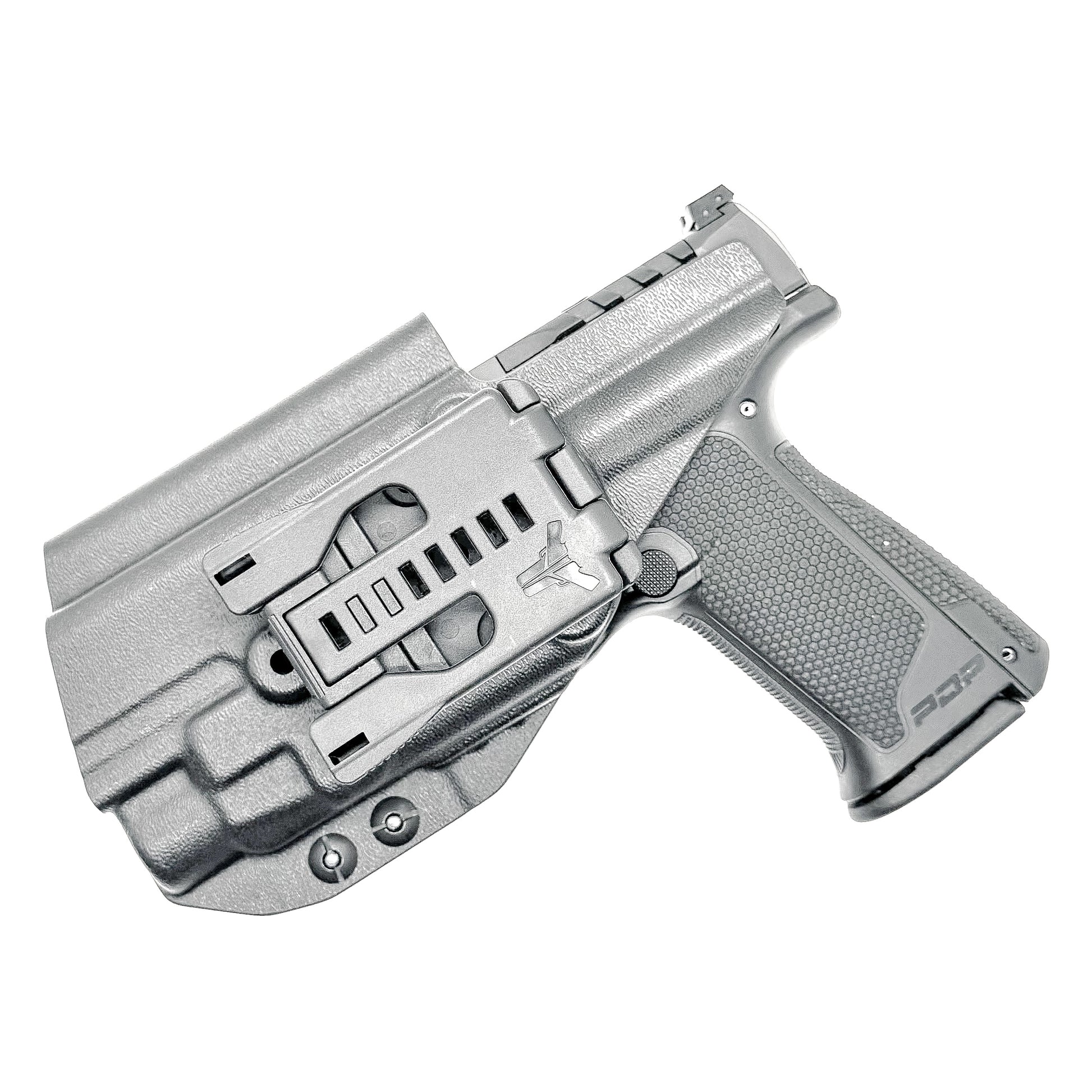 For the best OWB Outside Waistband Kydex Holster for the Walther PDP 4" Full-Size pistol & Streamlight TLR-7 X, A, & HL-X, shop Four Brothers 4BROS Holsters.