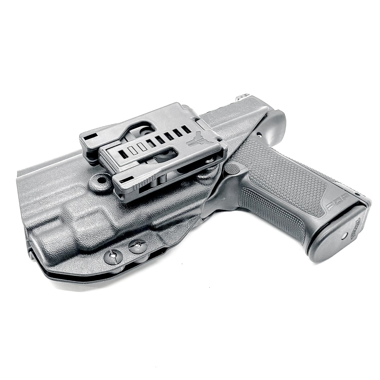For the best OWB Outside Waistband Kydex Holster for the Walther PDP 4" Full-Size pistol & Streamlight TLR-7 X, A, & HL-X, shop Four Brothers 4BROS Holsters.