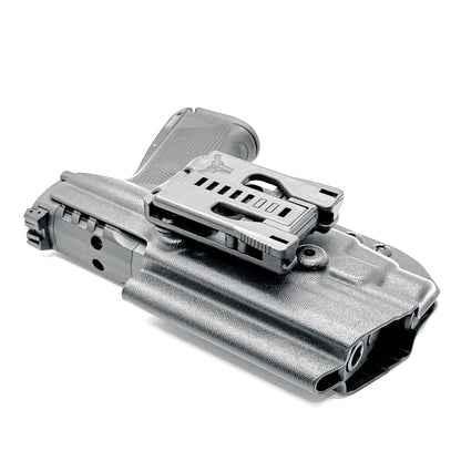 For the best OWB Outside Waistband Kydex Holster for the Walther PDP 4" Full-Size pistol & Streamlight TLR-7 X, A, & HL-X, shop Four Brothers 4BROS Holsters.