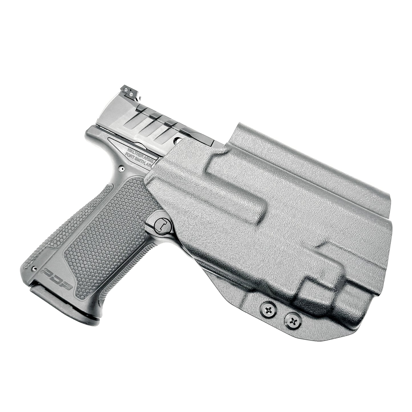 For the best OWB Outside Waistband Kydex Holster for the Walther PDP 4" Full-Size pistol & Streamlight TLR-7 X, A, & HL-X, shop Four Brothers 4BROS Holsters.
