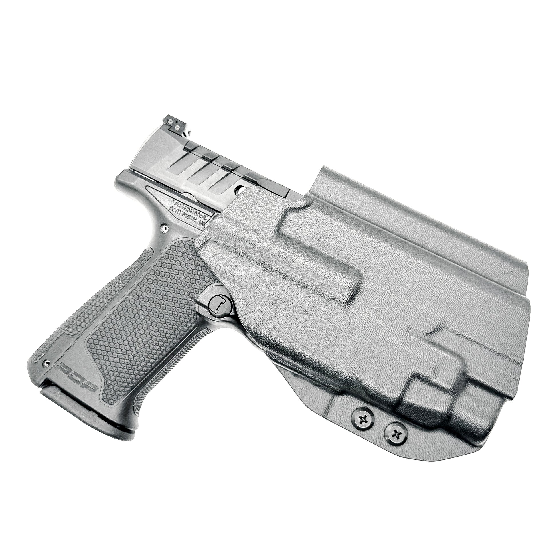 For the best OWB Outside Waistband Kydex Holster for the Walther PDP 4" Full-Size pistol & Streamlight TLR-7 X, A, & HL-X, shop Four Brothers 4BROS Holsters.
