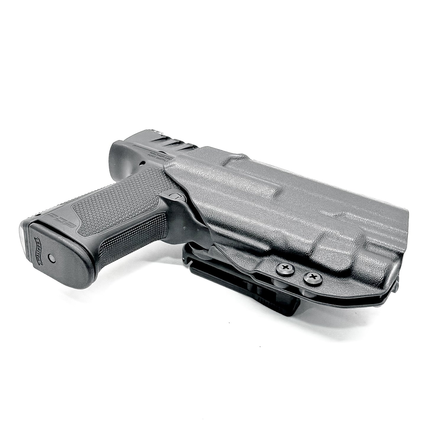 For the best OWB Outside Waistband Kydex Holster for the Walther PDP 4" Full-Size pistol & Streamlight TLR-7 X, A, & HL-X, shop Four Brothers 4BROS Holsters.