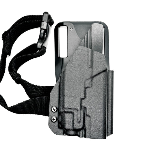 For the best Outside Waistband OWB Walther PDP Compact 4" pistol & Streamlight TLR-8A  Duty & Competition Style Kydex Holster, shop Four Brothers Holsters. 