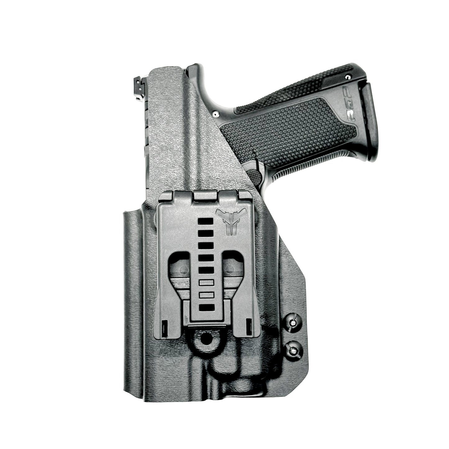 For the best Outside Waistband Taco Style Holster designed to fit the Walther PDP 4" Full-Size pistol with the Streamlight TLR-8 mounted on the firearm, shop Four Brothers Holsters. Cut for red dot sight, full sweat guard, adjustable retention & open muzzle for threaded barrels & compensators. 