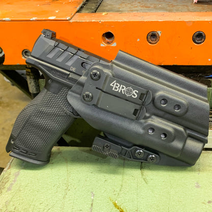 For the best Inside Waistband IWB AIWB Holster for the Walther PDP 4.5" Full-Size pistol with the Streamlight TLR-1 HL shop Four Brothers 4BROS Holsters.